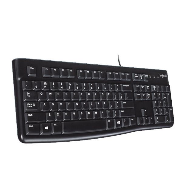 Logitech K120 - klávesnice, USB, CZ/SK