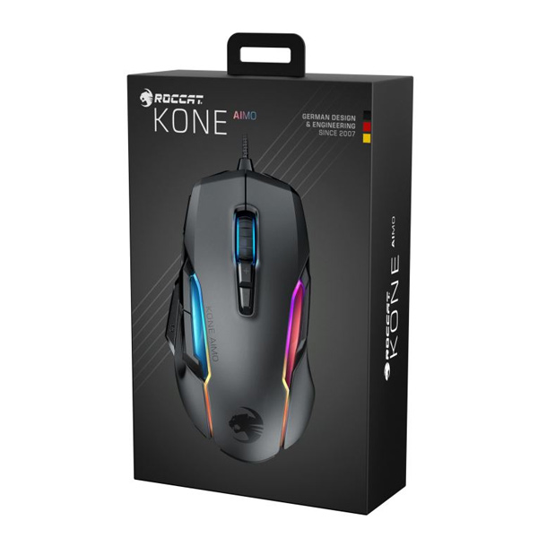 Roccat Kone AIMO remastered RGB, black