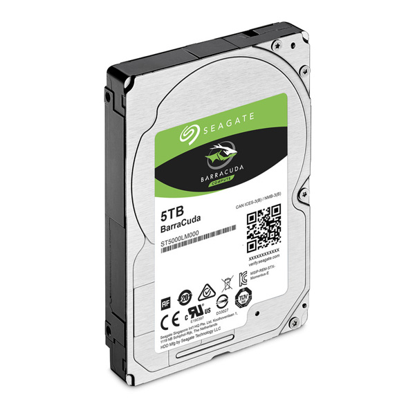 Seagate 5TB Barracuda25 2,5" SATAIII 5400 128 MB Seagate 5TB Barracuda25 2,5" SATAIII 5400 128 MB