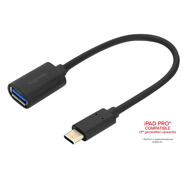Speedlink USB-C to USB-A Adapter, 0.15m HQ Speedlink USB-C to USB-A Adapter, 0.15m HQ