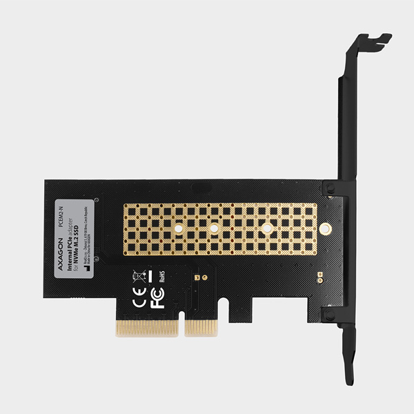 AXAGON PCEM2-N PCI-E 3.0 4x - M.2 SSD NVMe, up to 80 mm SSD