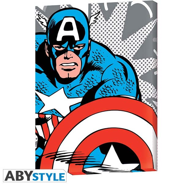 Obraz na plátnu Captain America Pop Art (Marvel)