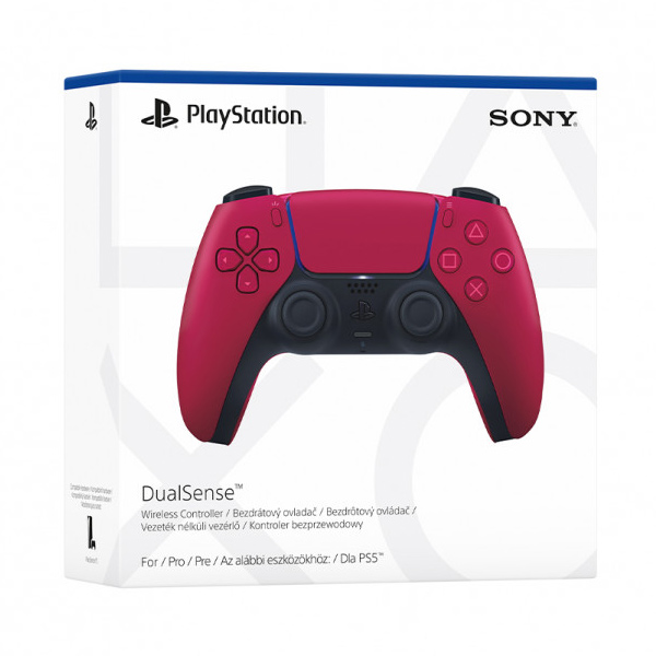 Bezdrátový ovladač PlayStation 5 DualSense, cosmic red