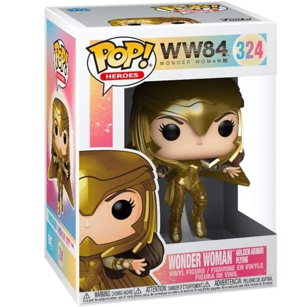 POP! Wonder Woman Golden Armor Flying (DC)