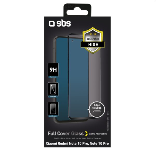 Tvrzené sklo SBS Full Cover pr Xiaomi Redmi Note 10 Pro/Mi 11, čierne Tvrzené sklo SBS Full Cover pr Xiaomi Redmi Note 10 Pro/Mi 11, čierne