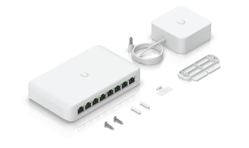 Ubiquiti UniFi switch Gen2 USW-Lite-8-POE Gen2 8x1000Mbps POE/POE+ (52W) Ubiquiti UniFi switch Gen2 USW-Lite-8-POE Gen2 8x1000Mbps POE/POE+ (52W)