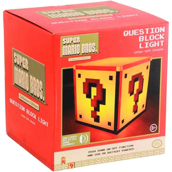 Lampa Question Block (Super Mario Bros)