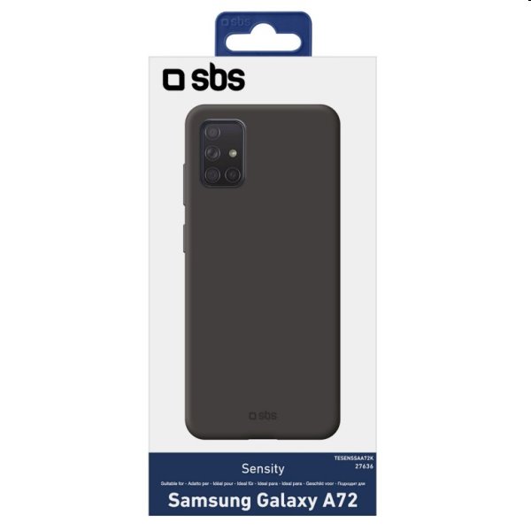 Pouzdro SBS Sensity pro Samsung Galaxy A72 - A725F, černé Pouzdro SBS Sensity pro Samsung Galaxy A72 - A725F, černé