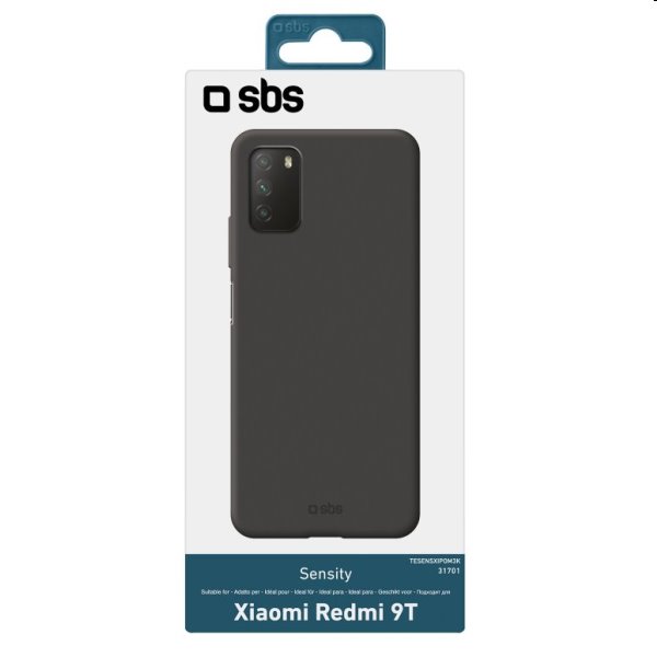 Pouzdro SBS Sensity pro Xiaomi Redmi 9T/Poco M3, černé Pouzdro SBS Sensity pro Xiaomi Redmi 9T/Poco M3, černé