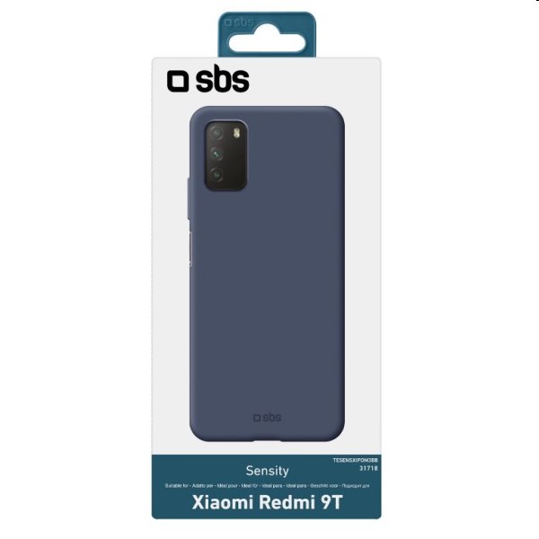 Pouzdro SBS Sensity pro Xiaomi  Redmi 9T/Poco M3, modré