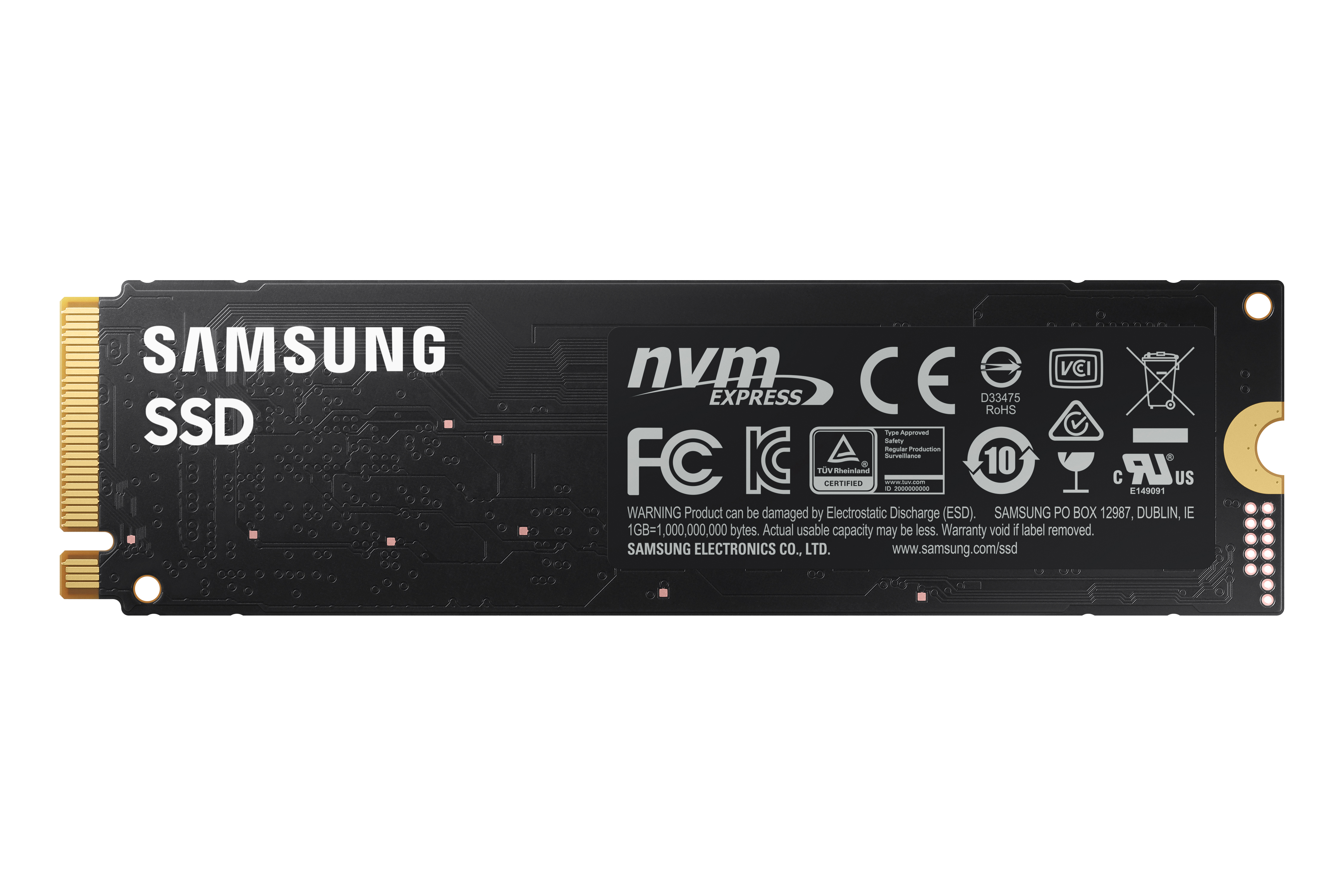 Samsung SSD 980, 250 GB, NVMe M.2 (MZ-V8V250BW)