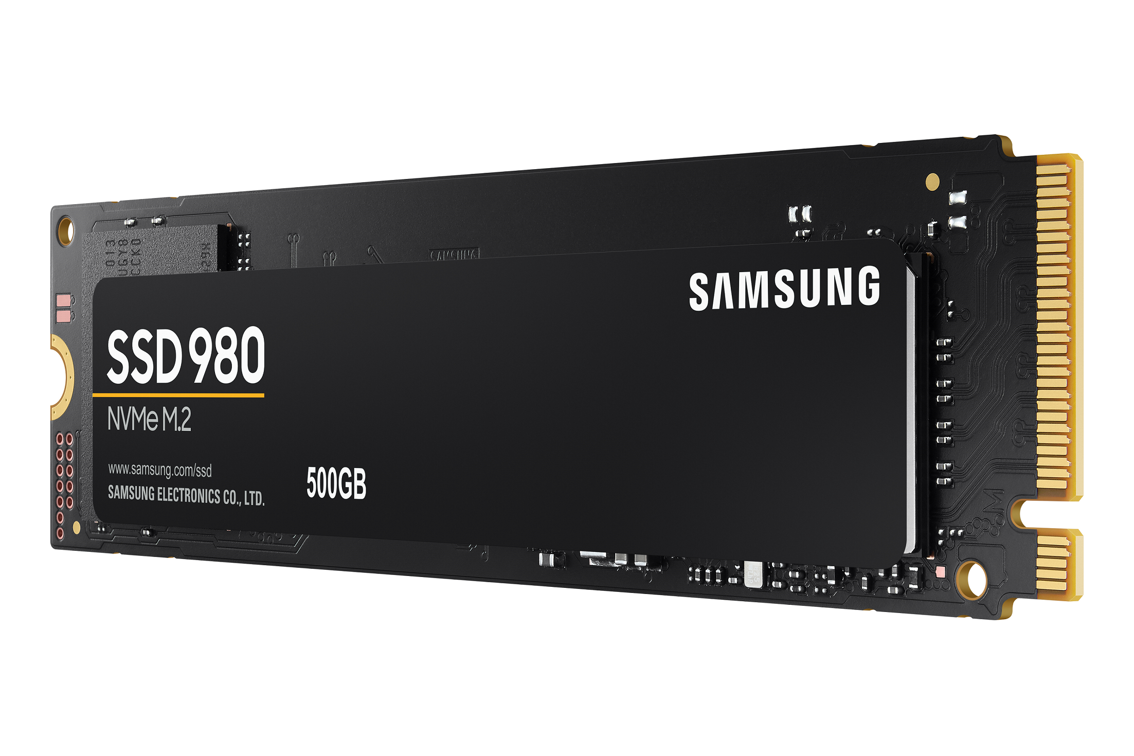 Samsung SSD 980, 500 GB, NVMe M.2 (MZ-V8V500BW)