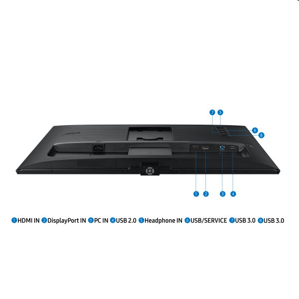 Monitor Samsung S60UA, 27" QHD USB-C Monitor Samsung S60UA, 27" QHD USB-C