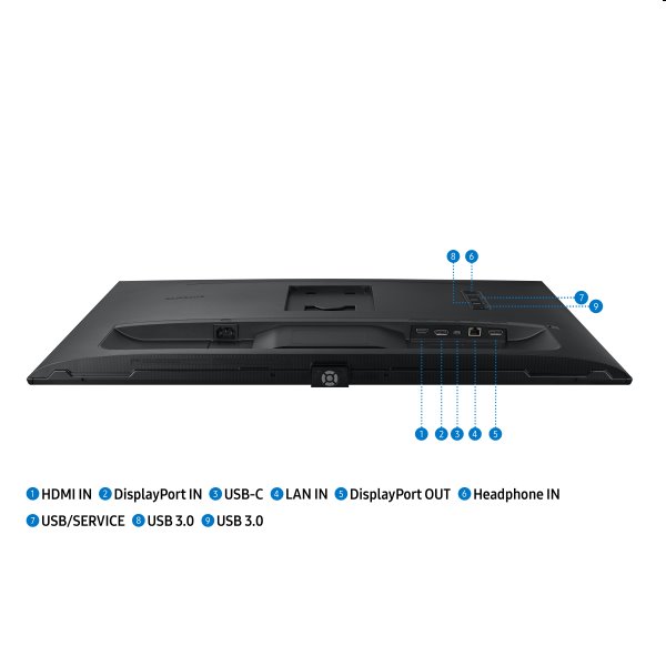 Monitor Samsung S60UA, 32" QHD USB-C Monitor Samsung S60UA, 32" QHD USB-C