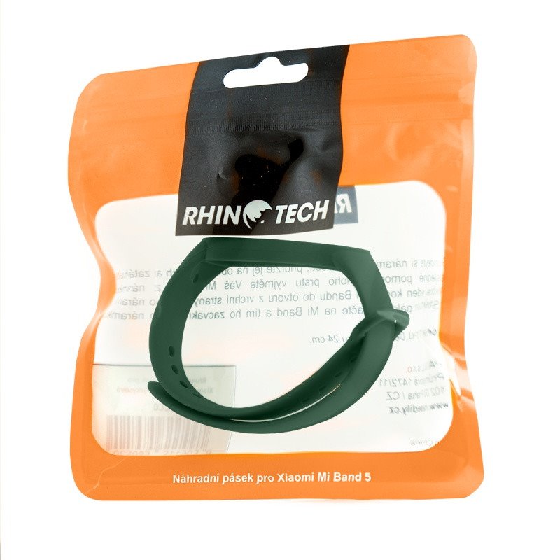 Rhinotech řemínek pro Xiaomi Mi Band 5/6, atrovirens Rhinotech řemínek pro Xiaomi Mi Band 5/6, atrovirens
