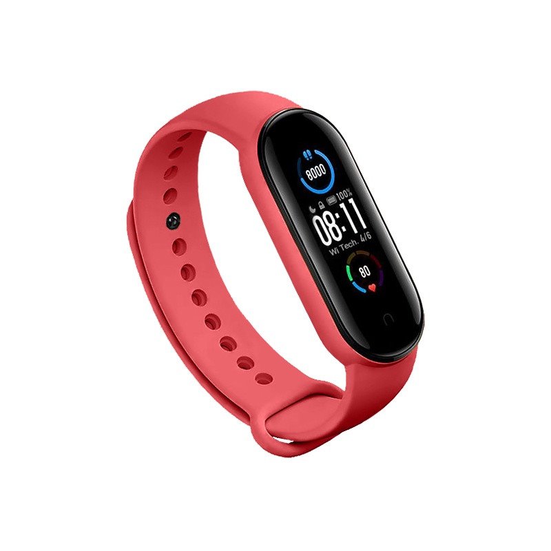 Rhinotech řemínek pro Xiaomi Mi Band 5/6, magenta