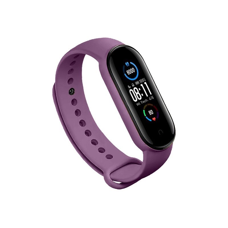 Rhinotech řemínek pro Xiaomi Mi Band 5/6, purple Rhinotech řemínek pro Xiaomi Mi Band 5/6, purple