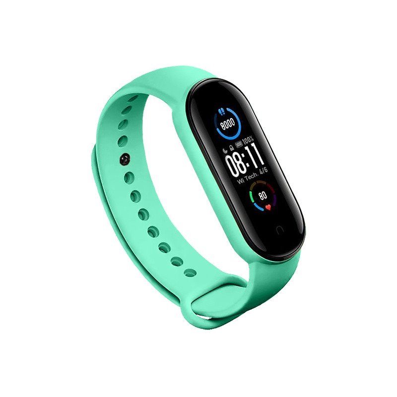 Rhinotech řemínek pro Xiaomi Mi Band 5/6, teal green Rhinotech řemínek pro Xiaomi Mi Band 5/6, teal green