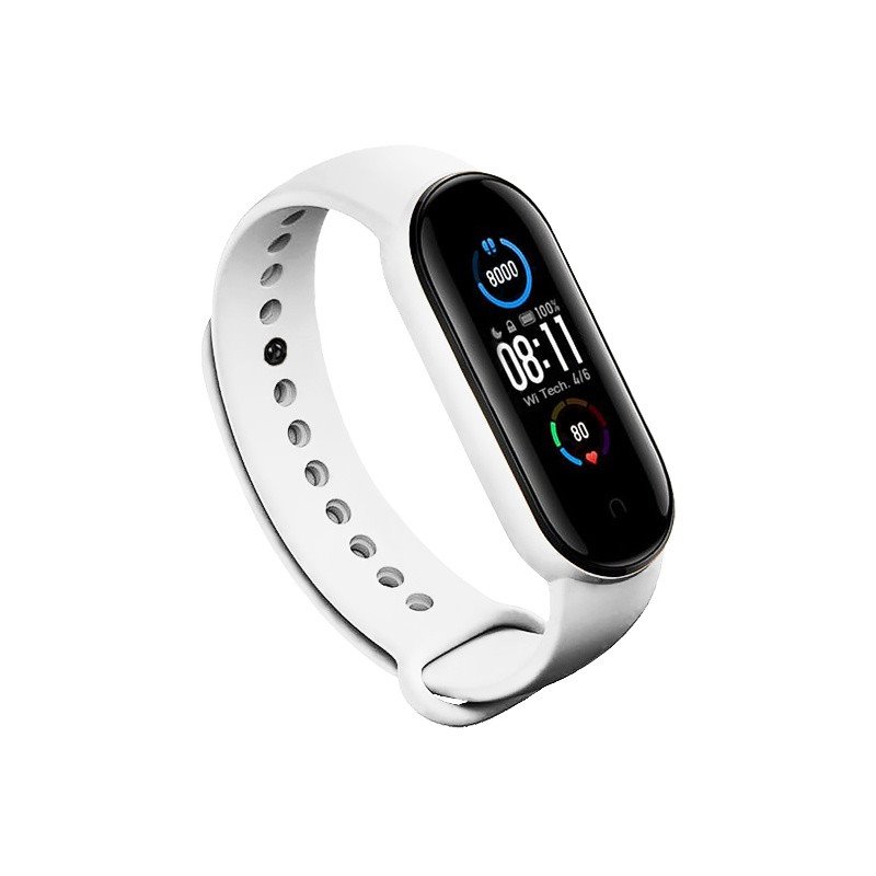 Rhinotech řemínek pro Xiaomi Mi Band 5/6, white