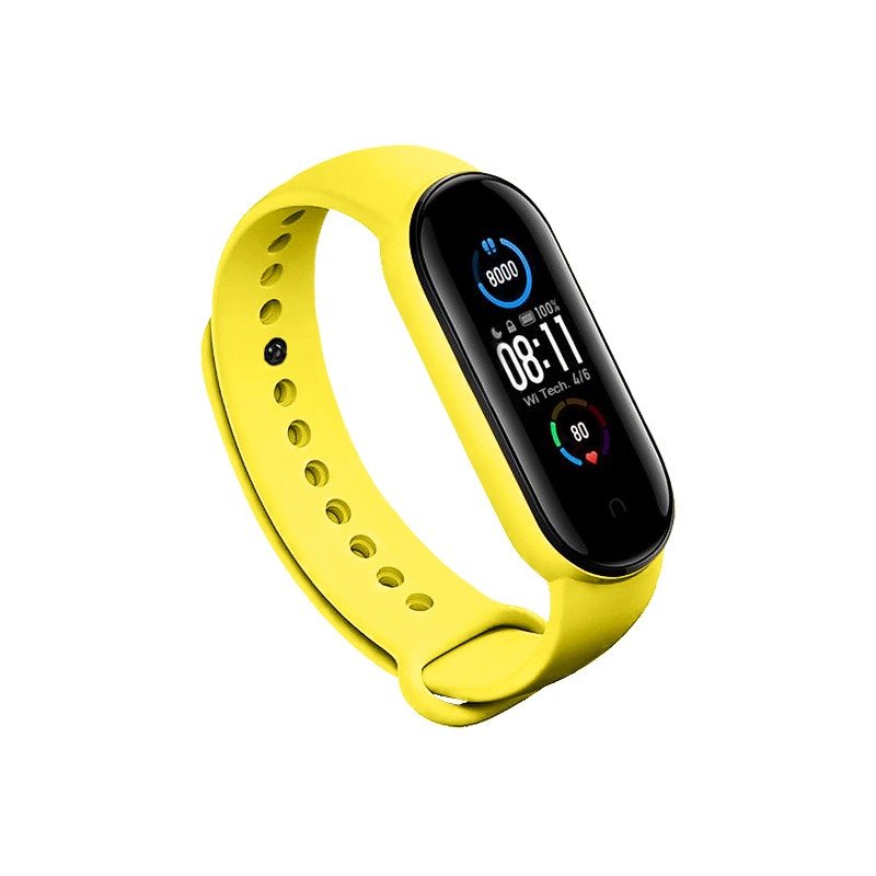 Rhinotech řemínek pro Xiaomi Mi Band 5/6, yellow