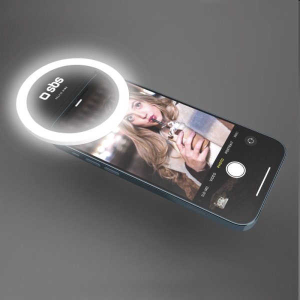 SBS Selfie kruhové světlo pro smartphone SBS Selfie kruhové světlo pro smartphone