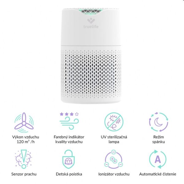 TrueLife AIR Purifier P3 WiFi - čistička vzduchu TrueLife AIR Purifier P3 WiFi - čistička vzduchu