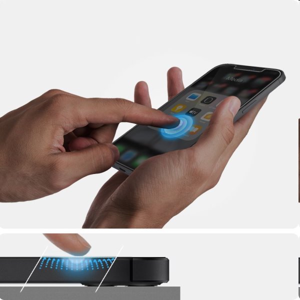 Tvrzené sklo Spigen tR ez Fit pro Apple iPhone 12/12 Pro, 2 kusy Tvrzené sklo Spigen tR ez Fit pro Apple iPhone 12/12 Pro, 2 kusy