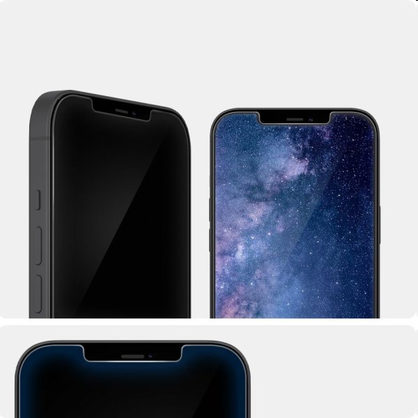 Tvrzené sklo Spigen tR ez Fit pro Apple iPhone 12/12 Pro, 2 kusy Tvrzené sklo Spigen tR ez Fit pro Apple iPhone 12/12 Pro, 2 kusy