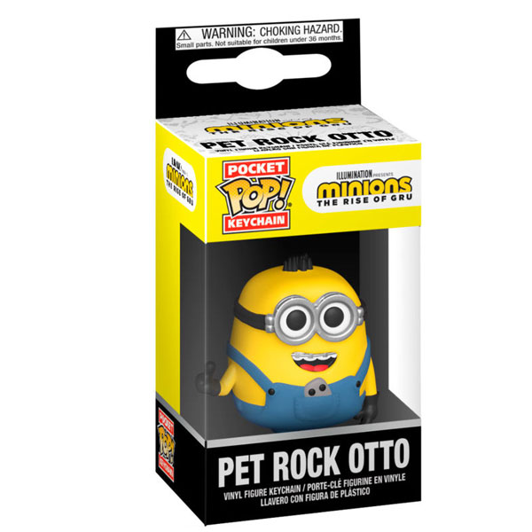Funko POP! Klíčenka Pet Rock Otto (Minions)