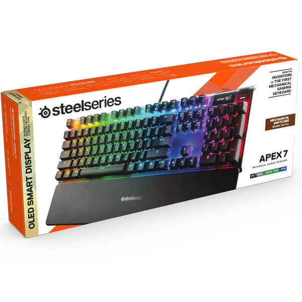 Herní klávesnice SteelSeries Apex 7 (Brown Switch) US