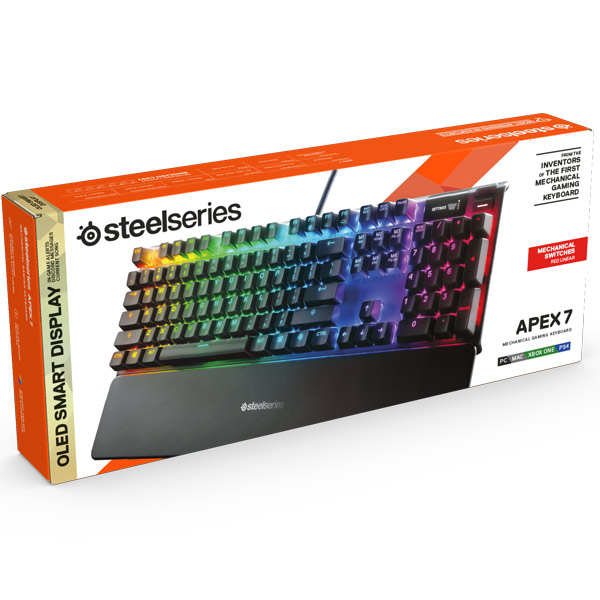 Herní klávesnice SteelSeries Apex 7 (Red Switch) US