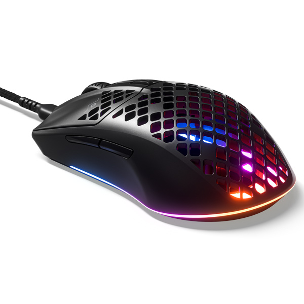 Herní myš SteelSeries Aerox 3, black