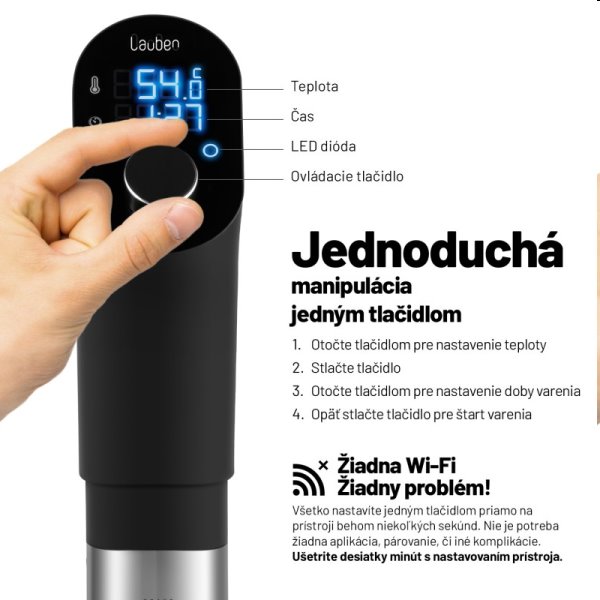 Ponorný vařič Lauben Sous Vide Stick SV01 Ponorný vařič Lauben Sous Vide Stick SV01