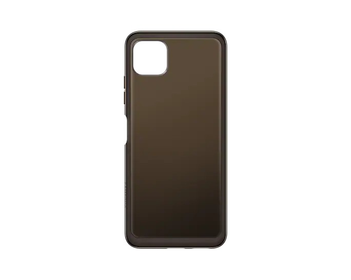 Pouzdro Clear Cover pro Samsung Galaxy A22 - A225F, black (EF-QA225T)