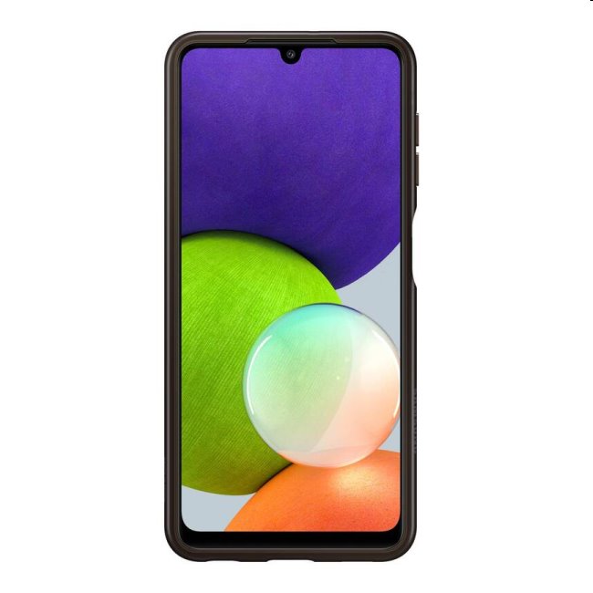 Pouzdro Clear Cover pro Samsung Galaxy A22 - A225F, black (EF-QA225T) Pouzdro Clear Cover pro Samsung Galaxy A22 - A225F, black (EF-QA225T)