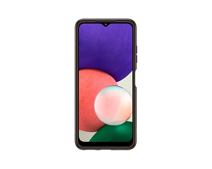 Pouzdro Clear Cover pro Samsung Galaxy A22 - A225F, black (EF-QA225T) Pouzdro Clear Cover pro Samsung Galaxy A22 - A225F, black (EF-QA225T)