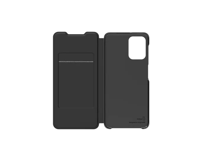 Pouzdro Flip Wallet Cover pro Samsung Galaxy A22 - A225F, black (GP-FWA225AM)