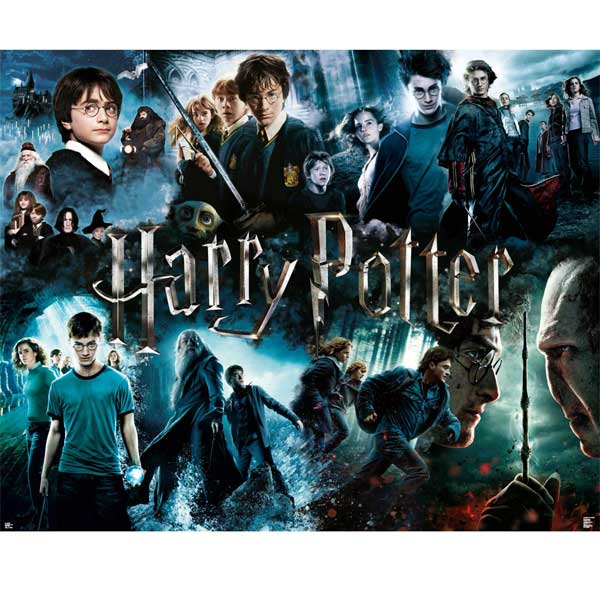 Puzzle Poster 1000 pcs (Harry Potter)