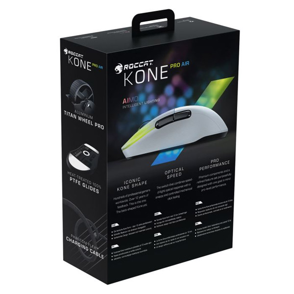 Roccat Kone Pro Air, white Roccat Kone Pro Air, white