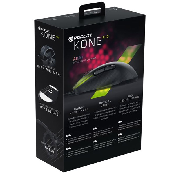 Roccat Kone Pro, black Roccat Kone Pro, black