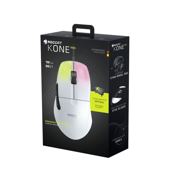 Roccat Kone Pro, white