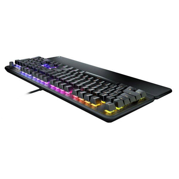 Roccat Pyro Mechanical Gaming Keyboard, Red Switch, US Layout, Black