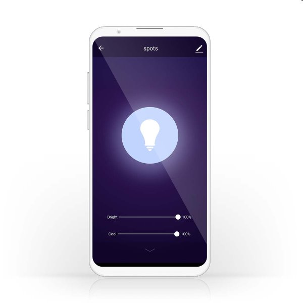 Smart LED žárovka Nedis 4.5W E14 350lm Smart LED žárovka Nedis 4.5W E14 350lm