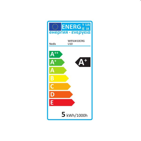 Smart LED žárovka Nedis 5W GU10 330lm Smart LED žárovka Nedis 5W GU10 330lm