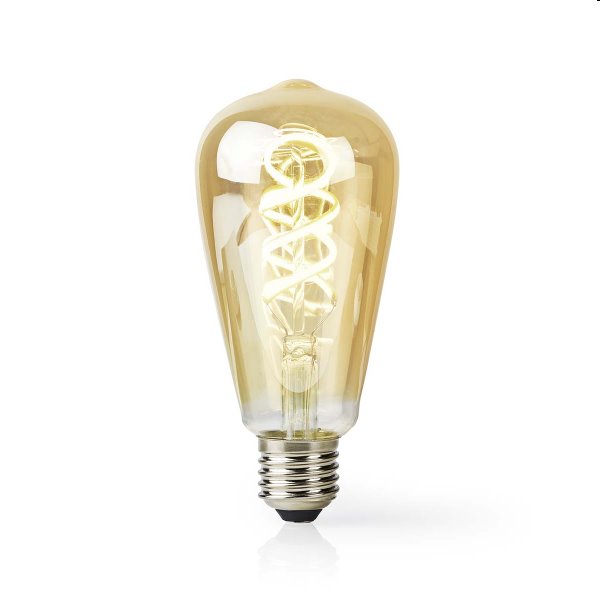 Smart LED žárovka s vláknem Nedis 5.5W E27 350lm Smart LED žárovka s vláknem Nedis 5.5W E27 350lm