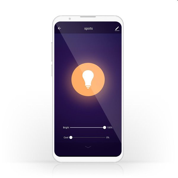 Smart LED žárovka s vláknem Nedis 5.5W E27 350lm