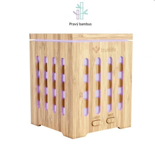 TrueLife AIR Diffuser D7 Bamboo - aroma difuzér TrueLife AIR Diffuser D7 Bamboo - aroma difuzér