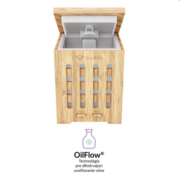 TrueLife AIR Diffuser D7 Bamboo - aroma difuzér TrueLife AIR Diffuser D7 Bamboo - aroma difuzér