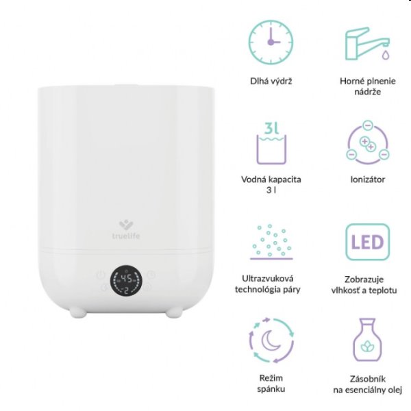 TrueLife AIR Humidifier H5 Touch - zvlhčovač vzduchu TrueLife AIR Humidifier H5 Touch - zvlhčovač vzduchu