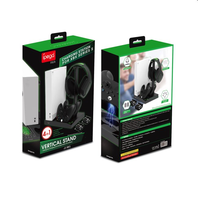 Dokovací stanice iPega pro Xbox Series S, Wireless controller a headset + dobíjecí baterie Dokovací stanice iPega pro Xbox Series S, Wireless controller a headset + dobíjecí baterie